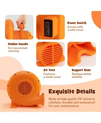 550W Air Blower (0.7HP) for Inflatables with 25 Feet Wire and Gfci Plug