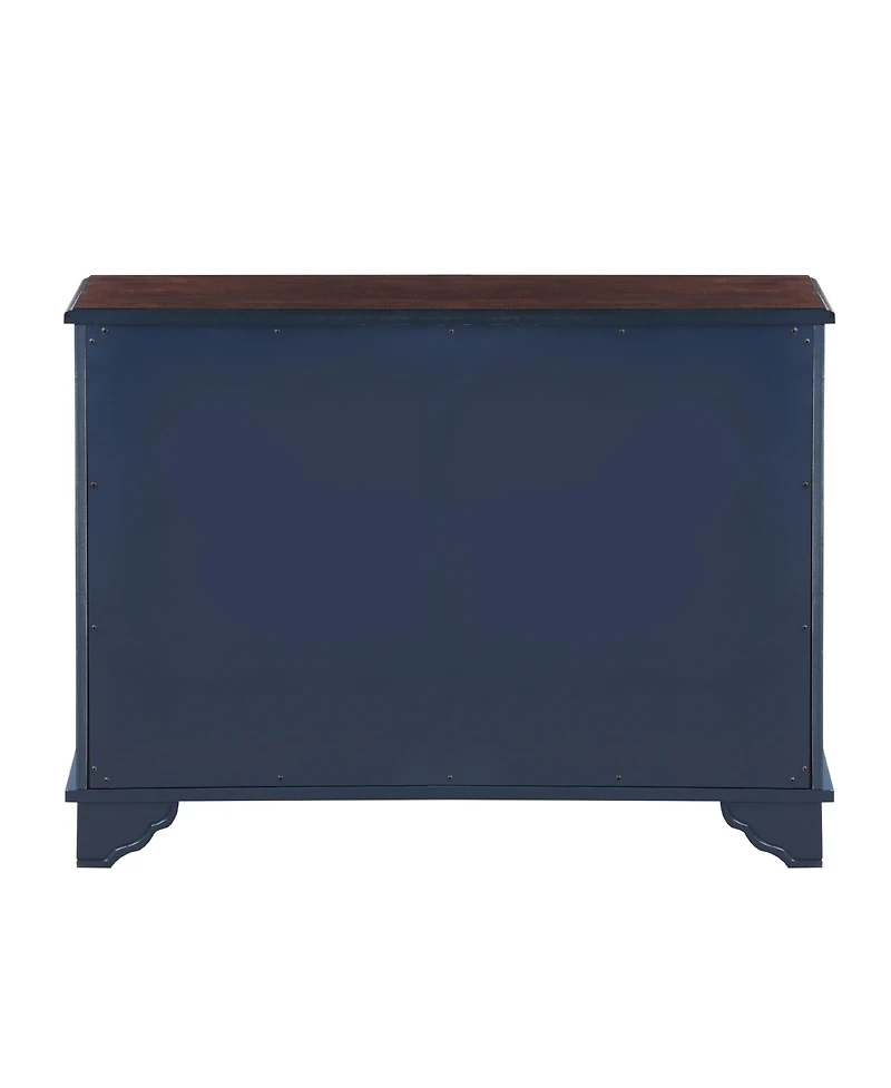 40" Bathroom Cabinet Console Table with Adjustable Storage Shelf