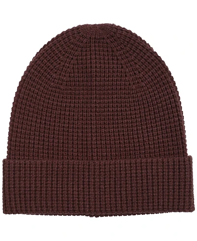 Alfani Men's Cuffed Waffle Beanie, Macy's Exclusive