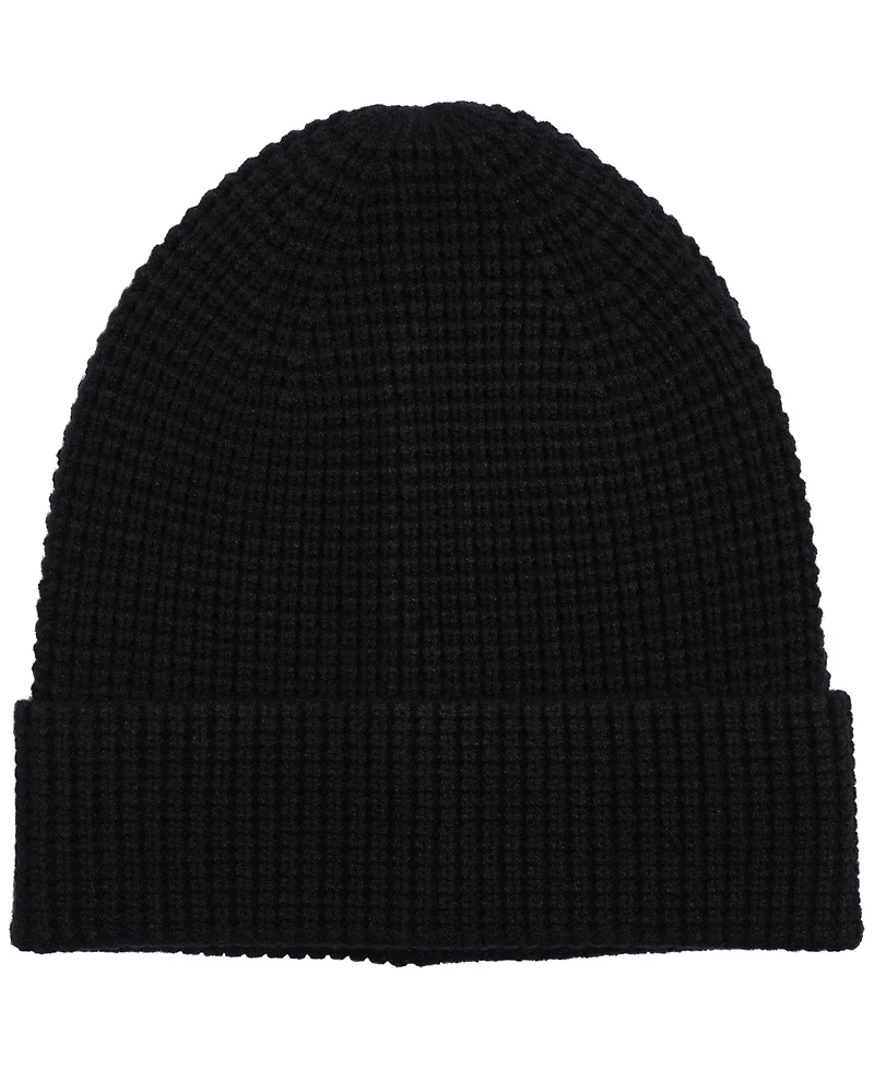 Alfani Men's Cuffed Waffle Beanie, Macy's Exclusive