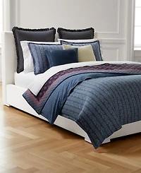 Lauren Ralph Lauren Gena Soft Cotton Reversible 3-Pc. Duvet Cover Set