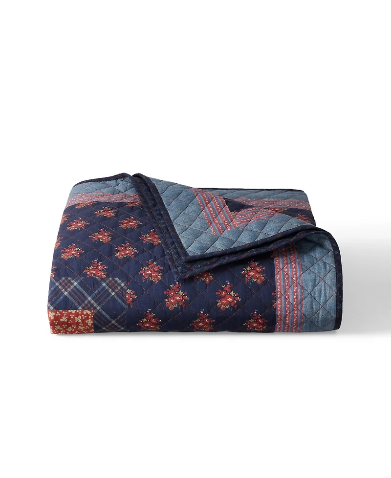 Lauren Ralph Lauren Claremont Soft Cotton Floral Quilt