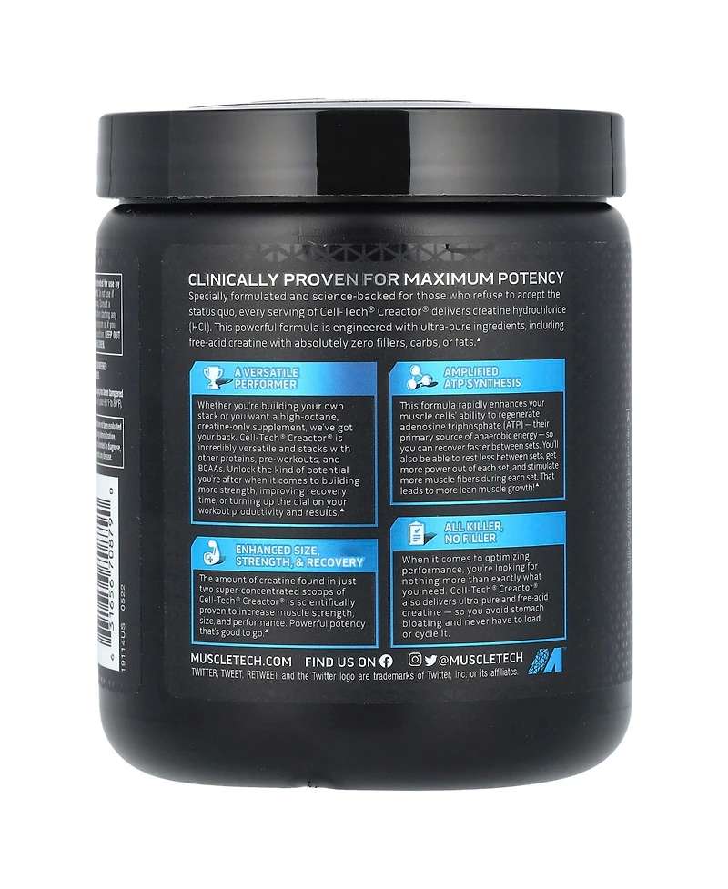 MuscleTech Cell-Tech Creactor Fruit Punch Extreme