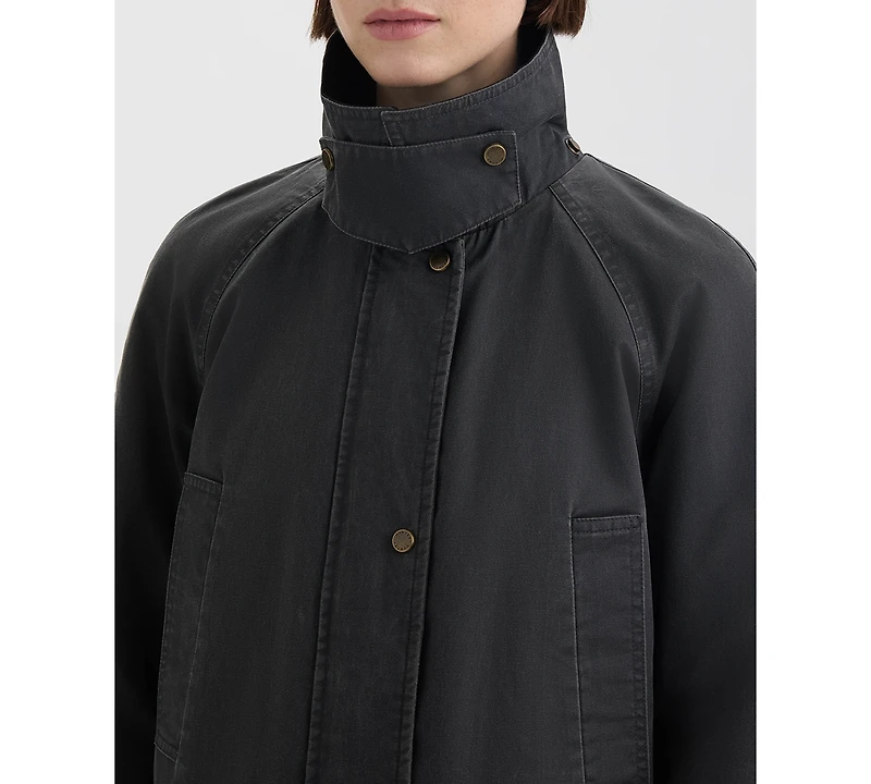 Hunter Women's Faux Fur-Lined Hood Coat