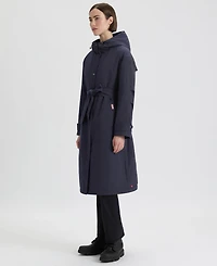 Hunter Women's Hooded Belt Trench Coat