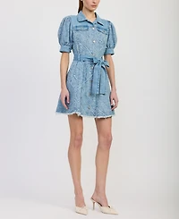 En Saison Women's Tarak Mini Dress