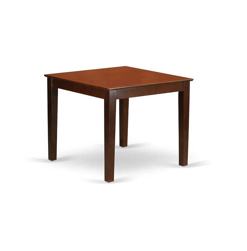 East West Furniture Dining Room Set Mahogany