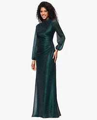 Betsy & Adam Women's Long Sleeve Maxi Dress