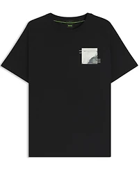 Boss by Hugo Men's Decorative Reflective Relaxed-Fit T-Shirt
