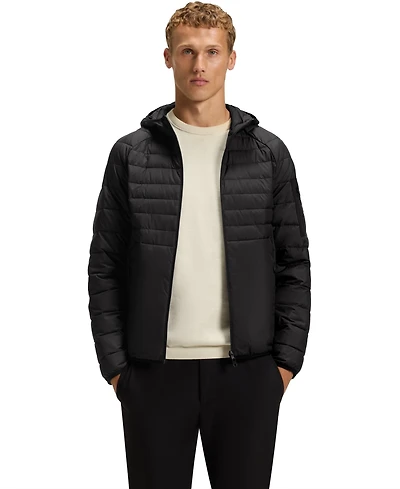 Boss by Hugo Boss Men's Water-Repellent Hooded Jacket