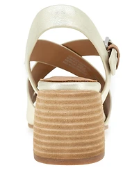 Gentle Souls Women's Mela Block Heel Dress Sandals