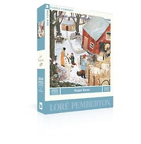 New York Puzzle Company Sugar Snow 500 Piece Puzzle