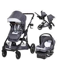 Baby Trend Morph Single to Double Modular Travel System - Dash Grey