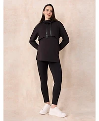 Motherhood Maternity Women's Active Over the Belly Leggings