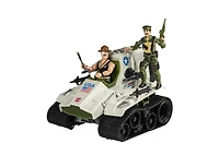 Transformers Autobot Kup Triple "T" with Sgt. Slaughter and Leatherneck | G.i. Joe | Transformers Collaborative
