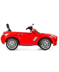 Gymax Kids Ride on Car Mercedes-Benz Sls w/ R/C Parental Remote Control MP3