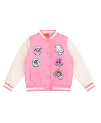 Paw Patrol Toddler Girls Varsity Bomber Jacket to