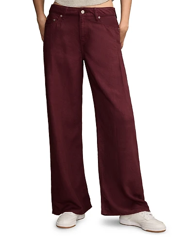 Lucky Brand Women's High-Rise Palazzo Pants