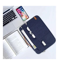 Acer 17-17.3 inch Laptop Sleeve Bag,Slim Shockproof Handbag Carrying Case Notebook Computer Cover Fit for Acer Asus Dell Hp Blue