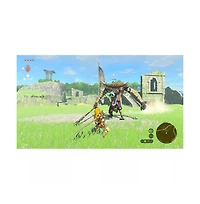 Nintendo Switch 2 Joy-Cons Blue/Red with Zelda Tears of the Kingdom MightySkins Code Bundle