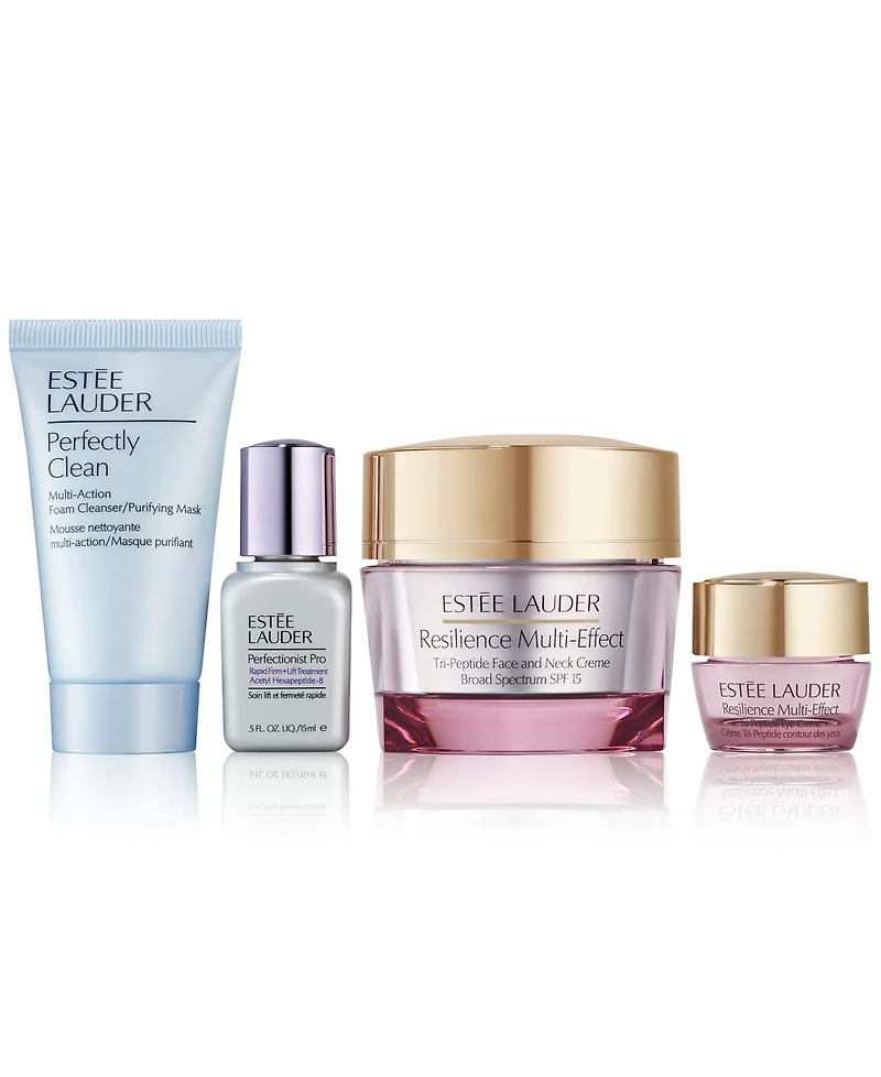 Estee Lauder 4-Pc. Resilience Cream Holiday Skin Care Set