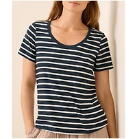 Pact Women's Organic Cotton Softspun Scoop Neck Tee