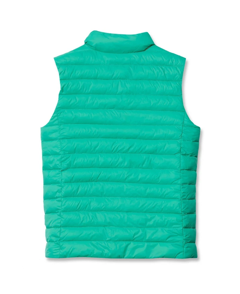Lands' End Girls FeatherFree Insulated Packable Vest