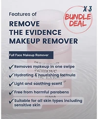 Siia Cosmetics 3-Pc. Remove The Evidence (Eye & Lip Remover)