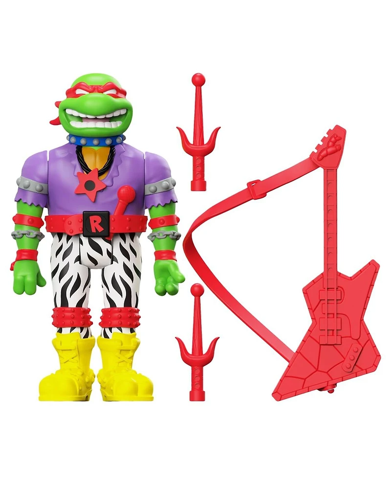 Super7 Heavy Metal Raph Teenage Mutant Ninja Turtles Wave 6 Reaction Figure