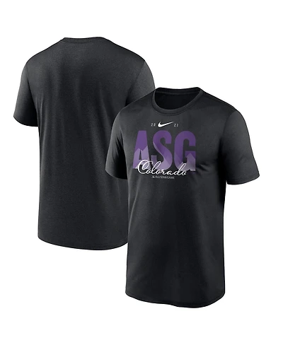 Nike Men's Black 2021 Mlb All-Star Game Performance T-Shirt