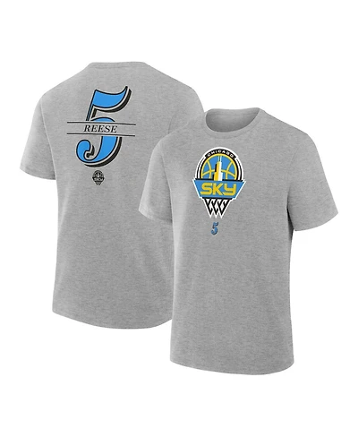 Fanatics Men's Angel Reese Gray Chicago Sky The Paint Name Number T-Shirt