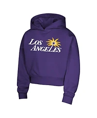 Outerstuff Big Girls Purple Los Angeles Sparks Closer Pullover Hoodie