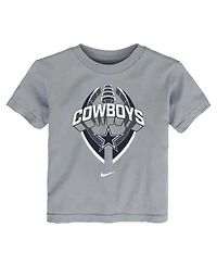 Nike Toddler Gray Dallas Cowboys Icon Legend T-Shirt