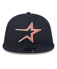 New Era Men's Navy Houston Astros Baseball Hall of Fame Retro Crown 9FIFTY Adjustable Hat