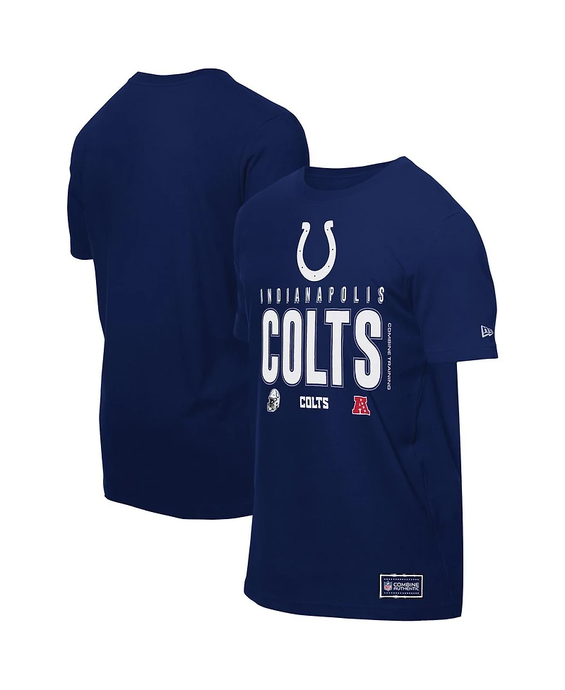 New Era Men's Royal Indianapolis Colts 2025 Nfl Training Camp T-Shirt