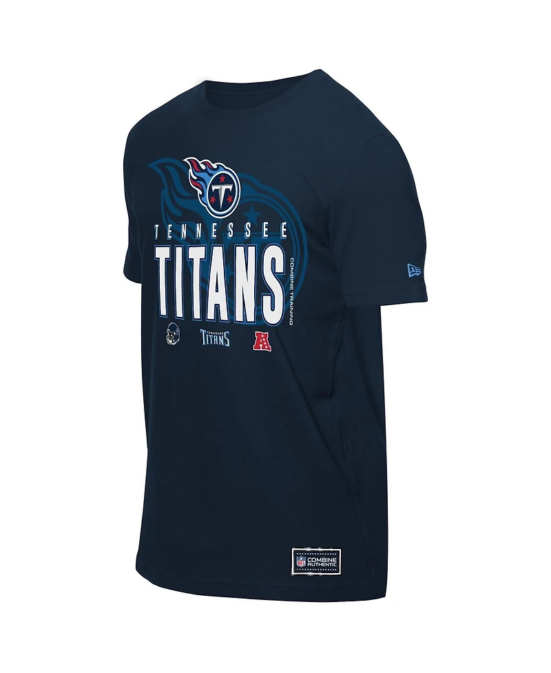 New Era Men's Navy Tennessee Titans 2025 Nfl Training Camp T-Shirt