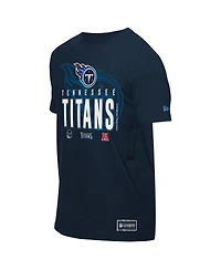 New Era Men's Navy Tennessee Titans 2025 Nfl Training Camp T-Shirt