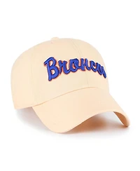 '47 Brand Men's Light Orange Boise State Broncos Vault Clean Up Adjustable Hat