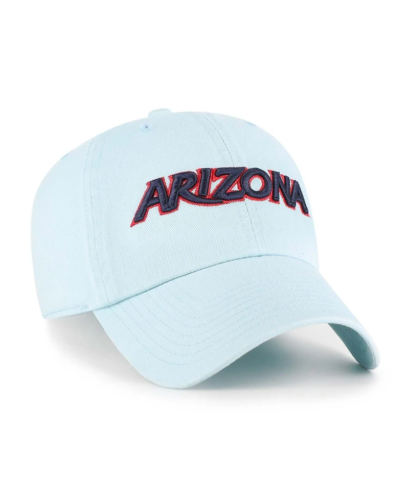 '47 Brand Men's Powder Blue Arizona Wildcats Clean Up Adjustable Hat