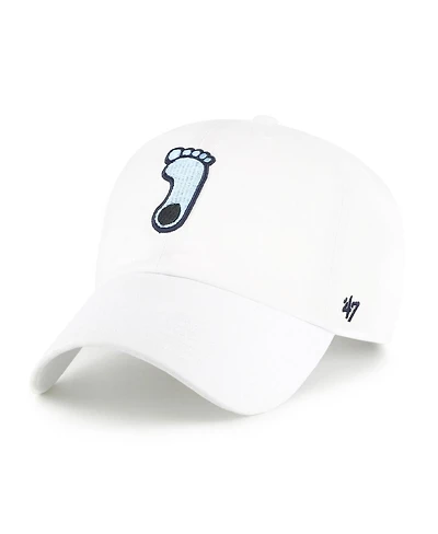 '47 Brand Men's White North Carolina Tar Heels Clean Up Adjustable Hat