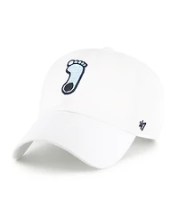 '47 Brand Men's White North Carolina Tar Heels Clean Up Adjustable Hat
