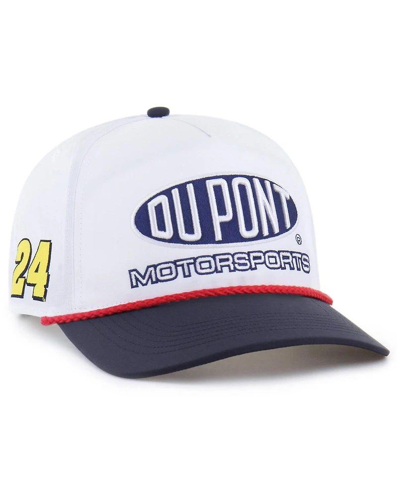 '47 Brand Men's White/Navy Jeff Gordon Brrr DuPont Rope Hitch Adjustable Hat