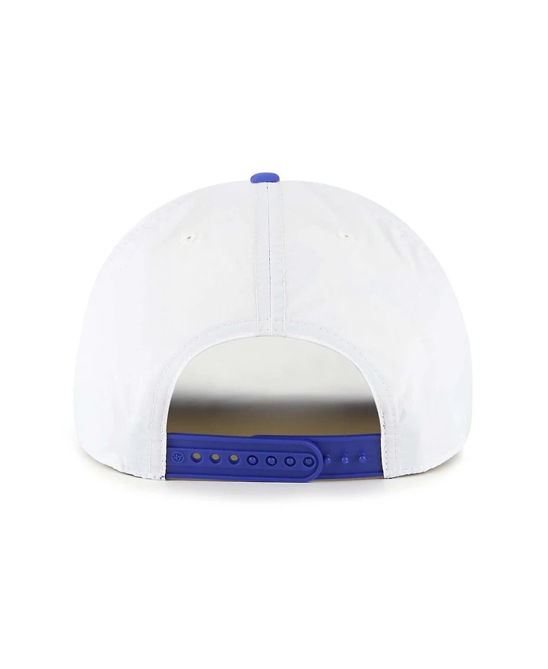'47 Brand Men's White/Royal Philadelphia 76ers Tribute Two-Tone Hitch Adjustable Hat