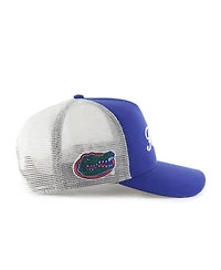 '47 Brand Men's and Women's Royal Florida Gators Contemporary Basics Foundation Trucker Hitch Adjustable Hat