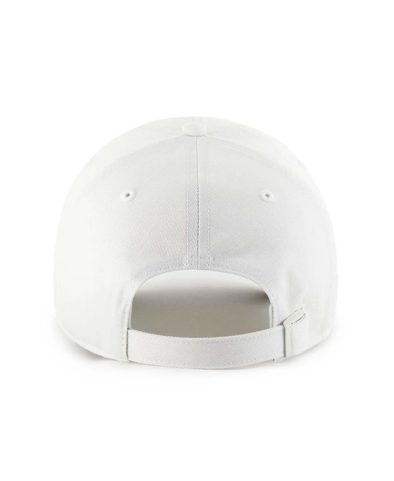 '47 Brand Men's White Penn State Nittany Lions Contemporary Basics Foundation Clean Up Adjustable Hat