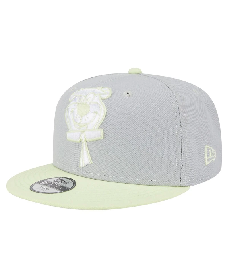New Era Big Boys and Girls Gray The Yogi Bear Show 9FIFTY Snapback Hat