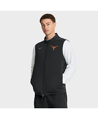 Nike Men's Black Texas Longhorns Primetime Victory Performance Full-Zip Vest