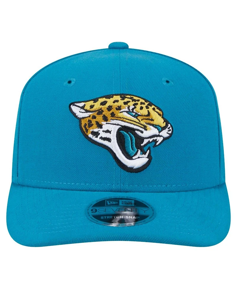 New Era Men's Teal Jacksonville Jaguars 9SEVENTY Stretch snap Hat
