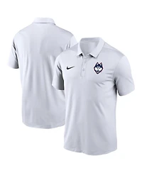 Nike Men's White UConn Huskies Victory Solid Performance Polo Shirt