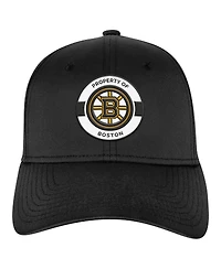 Fanatics Big Boys and Girls Black Boston Bruins Authentic Pro Training Camp Stretch Fit Hat
